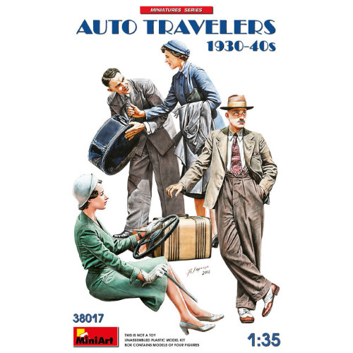 Auto travelers 1930 - travelers, 1930-40s