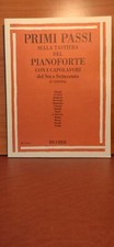 PRIMI PASSI SULLA TESTIERA DEL PIANOFORTE - EDIZIONE RICORDI (OTTIME CONDIZIONI)