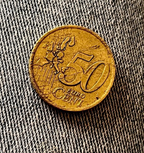 Moneta centesimi del - 50, 2001