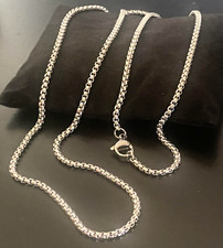 Catenina collana acciaio - collana,