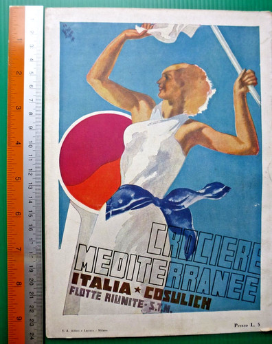 Pubblicità 1935 italia flotte - pubblicità,