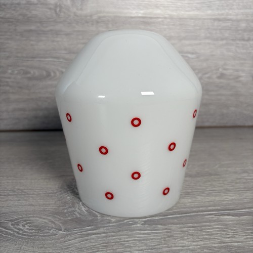 Vintage lamp shade glass round - glass,