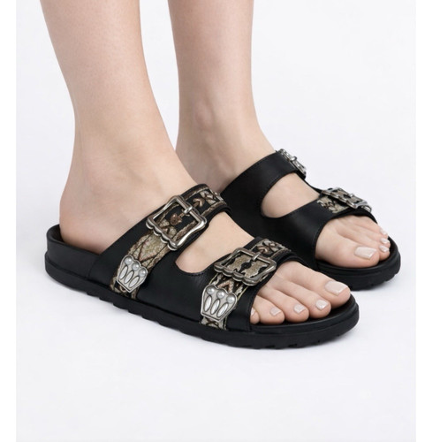 Ash ulysse black leather - ash,
