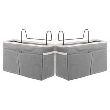  2 pezzi organizer per letto a