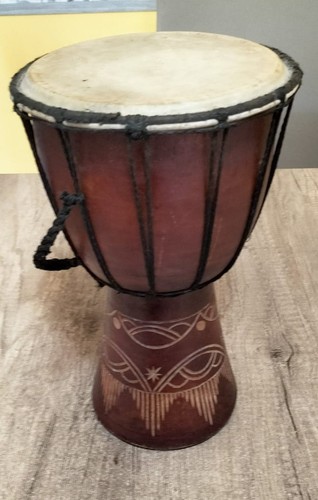 Tamburo djembe artigianale - tamburo,