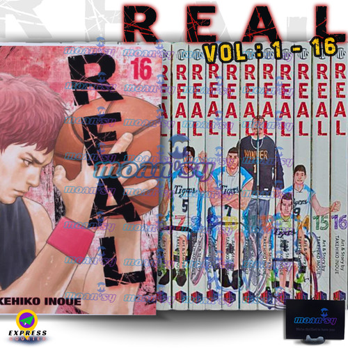 Real volume manga inglese - 1-16,