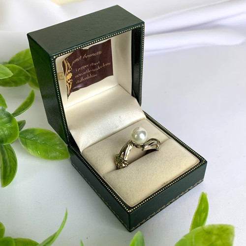 Anello vintage con cofanetto - anello,