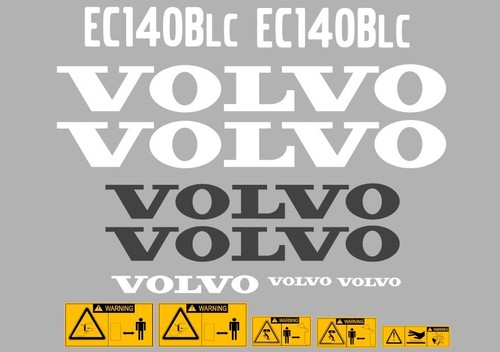 Set adesivi per escavatore - per,