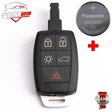 GUSCIO CHIAVE PER VOLVO S40 V50 V70 C30 C70 CHIAVE 5 PULSANTE + CR2430 BATTERY