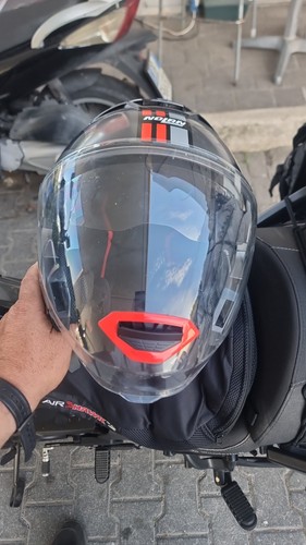 Casco moto jet doppia visiera - jet,