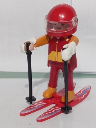 Playmobil figura sciatore - playmobil,