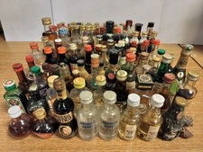 Lotto Misto Mignon. 108 Bottiglie Alcolici Cognac Whisky Gin Amari Bitter Ecc