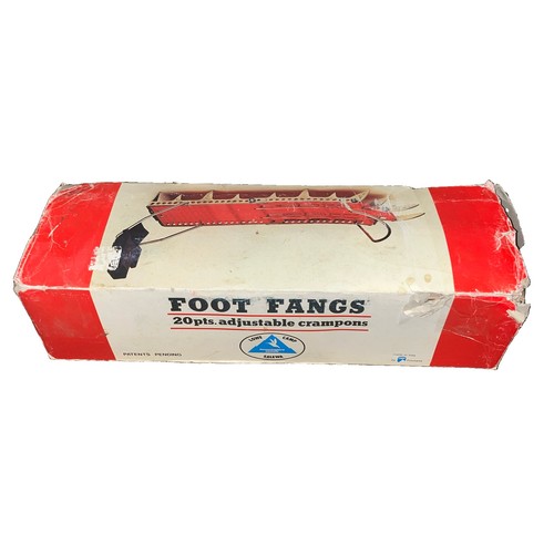 Vintage lowe camp foot - foot, fangs