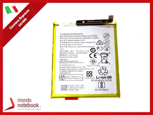 Batteria hb366481ecw per - batteria,