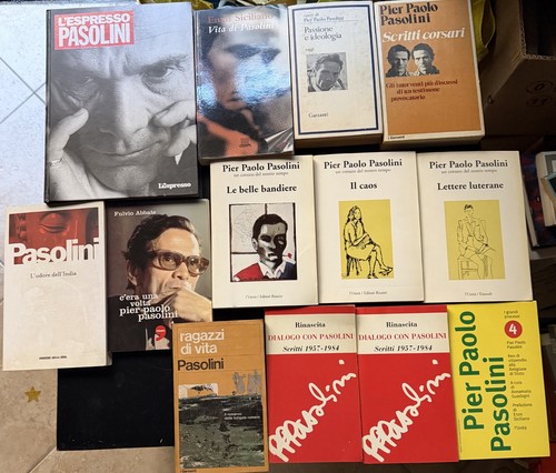 Lotto libri pasolini - libri,