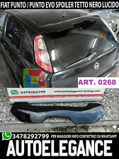 0268 FIAT GRANDE PUNTO / PUNTO EVO SPOILER TETTO ALETTONE DESIGN SPORTIVO LUCIDO