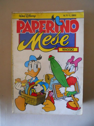 Paperino mese 1986 - paperino,