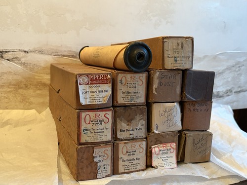 Lotto rotoli pianoforte - lotto,
