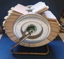 Vecchio schedario rotativo vintage, Gelosa Rapidus.