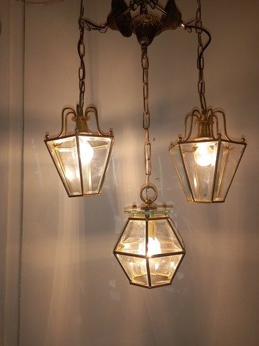 Tris lampadari vintage - tris,