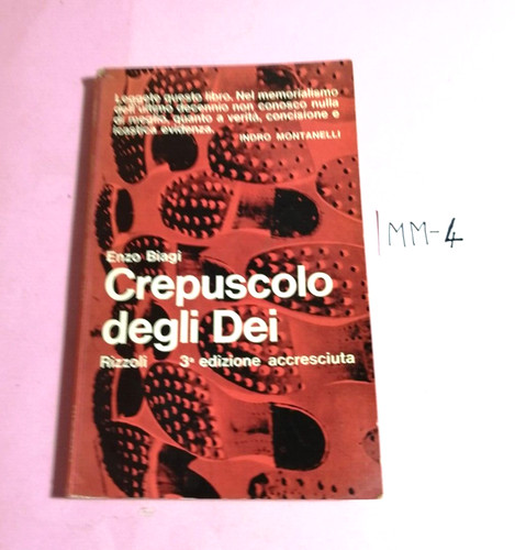 Libro crepuscolo degli dei - libro,