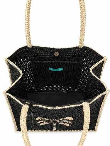 Borsa shopper mare rafia - shopper, in