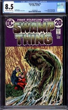 SWAMP THING #1 CGC 8,5 PAGINE
