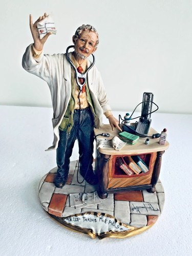 Capodimomte porcelain titled - capodimomte,