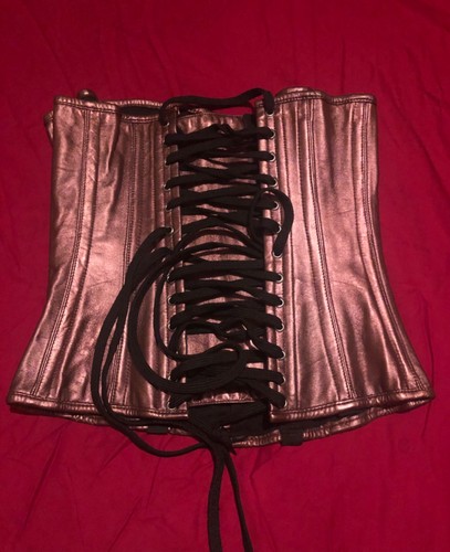 Corsetto sottobusto pelle - corsetto, in