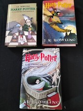 HARRY POTTER lotto 3 volumi
