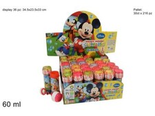 Bolle di sapone 60ml gadget regalino fine festa di compleanno Topolino 1pz