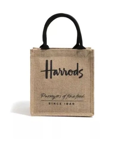 Harrods logo lino beige - harrods,
