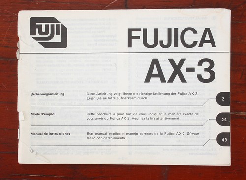 Fuji fujica libretto - fuji, ax-3