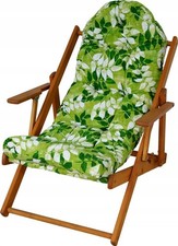 Lettino prendisole in legno