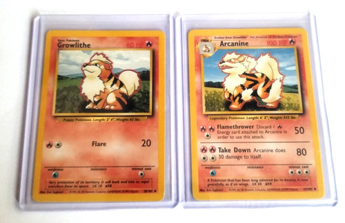 Growlithe 102 arcanine - growlithe, +