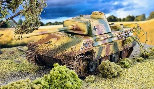 Carro armato tedesco panther - tedesco, g