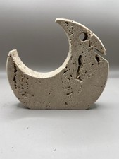 Enzo Mari scultura travertino