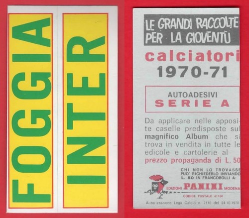 Adesivo calciatori panini - calciatori,