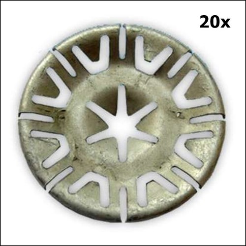 20x klemmscheibe fissaggio - klemmscheibe,