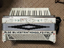 fisarmonica vintage 120 bassi Aldo SILVESTRINI Mondolfo Italia (anno 1929)