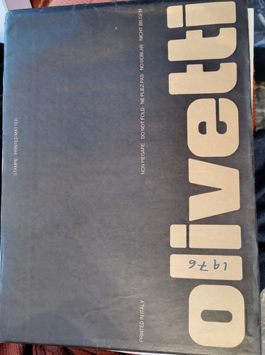 Calendario olivetti 1976 - calendario,