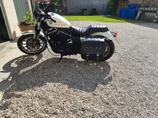 Borsa pelle moto laterale - in,