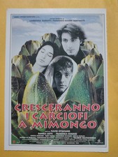 CRESCERANNO I CARCIOFI A MIMONGO CARTOLINA MINI LOCANDINA CIAK 1996 COLLEZIONE 