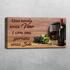 Quadro Moderno con Frase sul