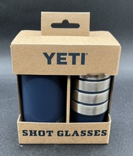 (NEW) YETI SHOT GLASSES - NAVY