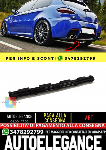 Splitter posteriore alfa romeo - splitter,