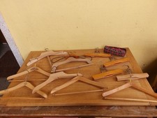 LOTTO 18 GRUCCE IN LEGNO GRUCCIA REGUITTI SABL PIEGHEVOLI APPENDIABITI VINTAGE