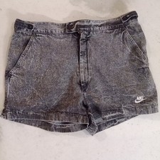 NIKE ANDRE AGASSI Era Jeans Style VINTAGE 80/90s Tennis Panta Short Glanz L Rare