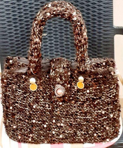Borsa fatta mano ferri - borsa,