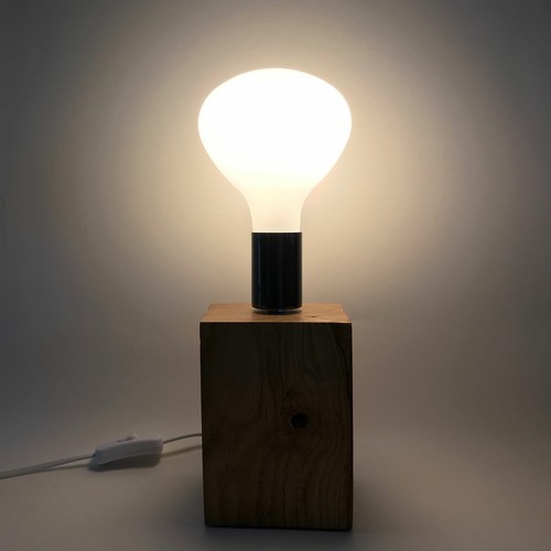 Lampada tavolo rovere - lampada,